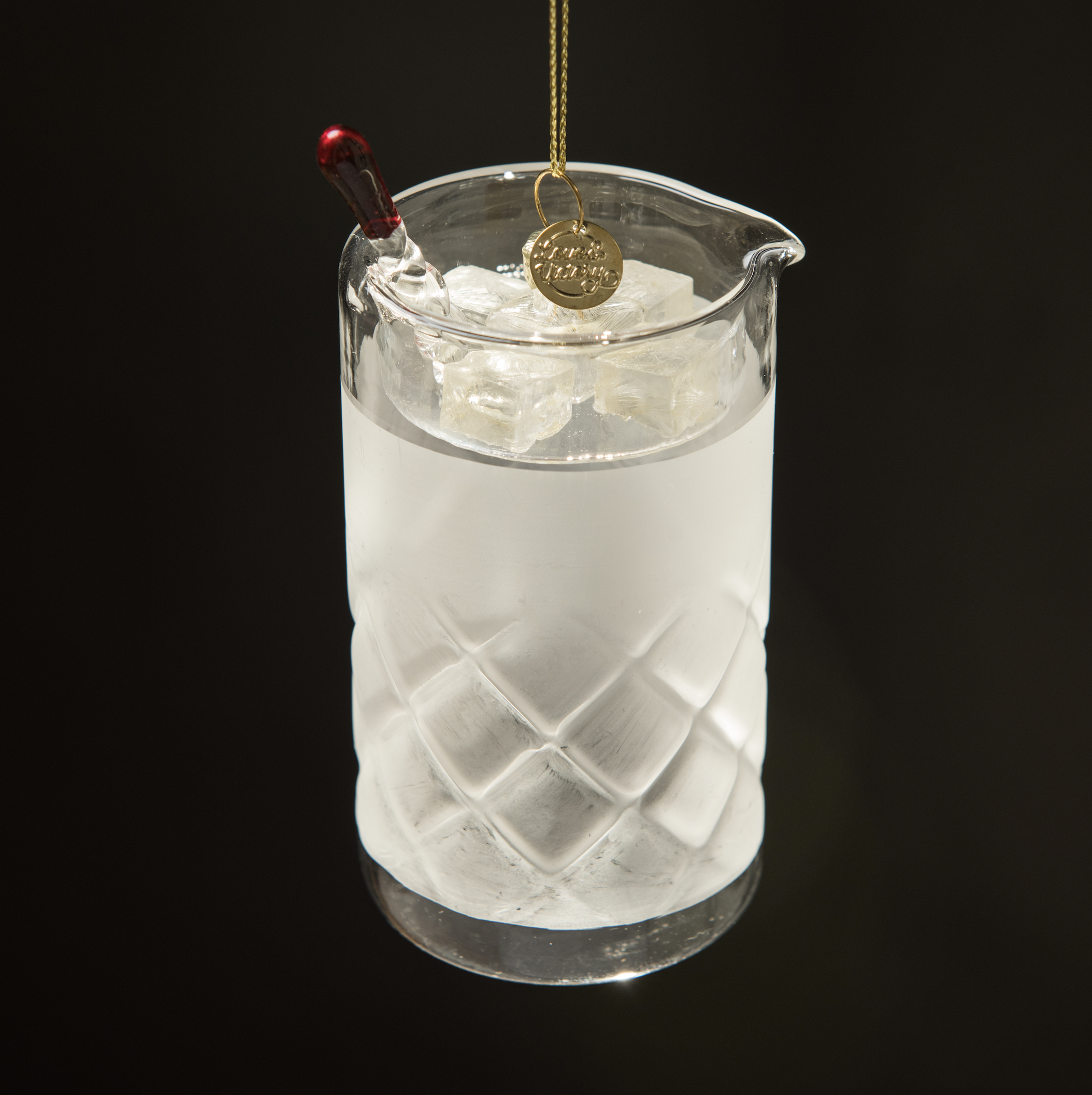 Set of 7 Cocktail Ornaments — Love & Victory